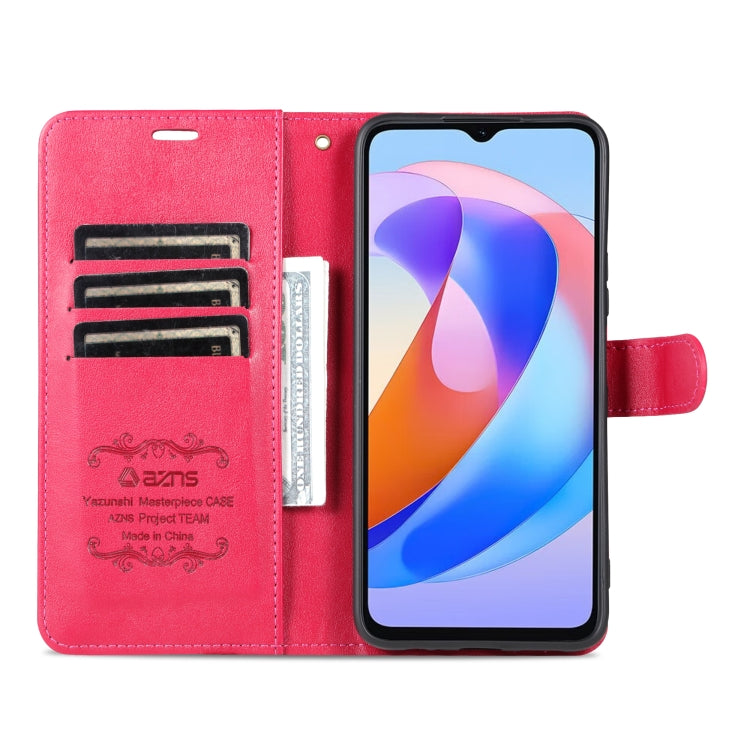 For Honor Play 40 AZNS Sheepskin Texture Flip Leather Phone Case(Red) by AZNS