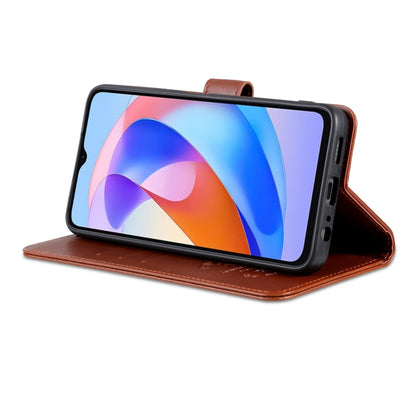For Honor Play 40 AZNS Sheepskin Texture Flip Leather Phone Case(Brown) by AZNS