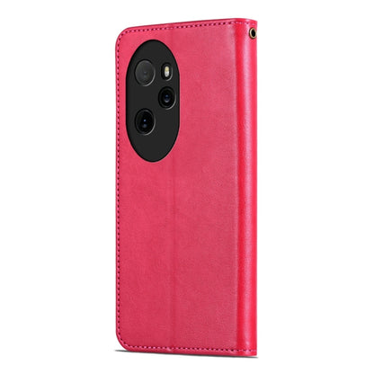 For Honor 100 Pro AZNS Sheepskin Texture Flip Leather Phone Case(Red) by AZNS