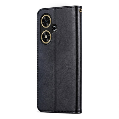 For Honor Play 50 / 50m 5G AZNS Sheepskin Texture Flip Leather Phone Case(Black) by AZNS