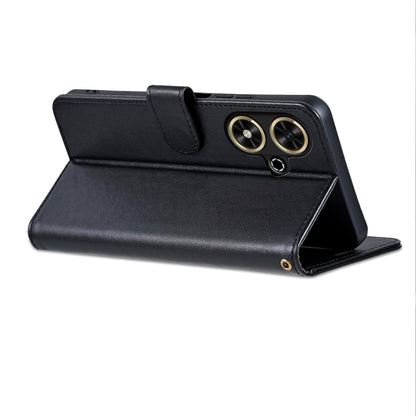 For Honor Play 50 / 50m 5G AZNS Sheepskin Texture Flip Leather Phone Case(Black) by AZNS