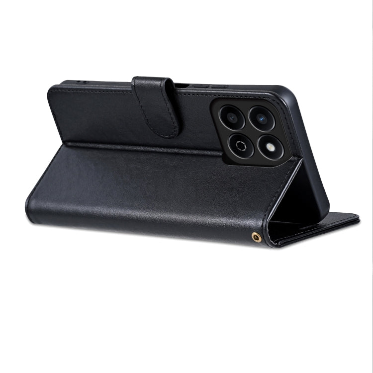 For Honor Play 60 Plus AZNS Sheepskin Texture Flip Leather Phone Case(Black) by AZNS