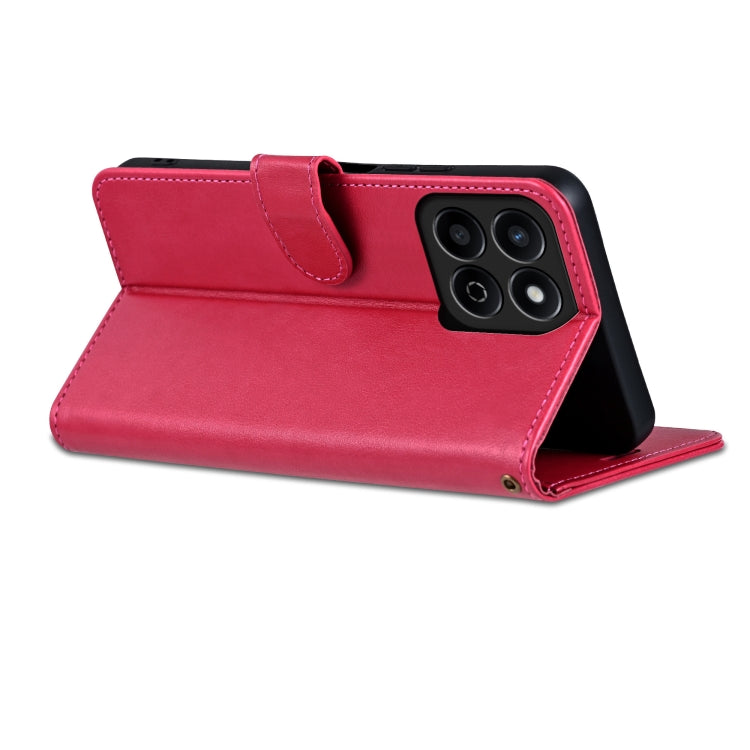 For Honor Play 60 Plus AZNS Sheepskin Texture Flip Leather Phone Case(Red) by AZNS