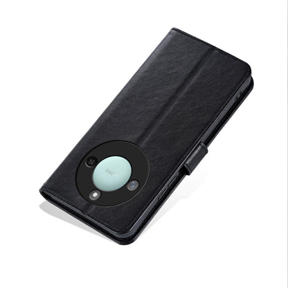 For Honor X60 AZNS Sheepskin Texture Flip Leather Phone Case(Black) by AZNS