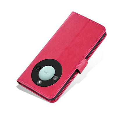 For Honor X60 AZNS Sheepskin Texture Flip Leather Phone Case(Red) by AZNS