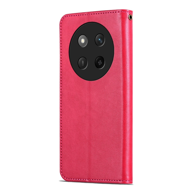 For Honor X60 Pro AZNS Sheepskin Texture Flip Leather Phone Case(Red) by AZNS