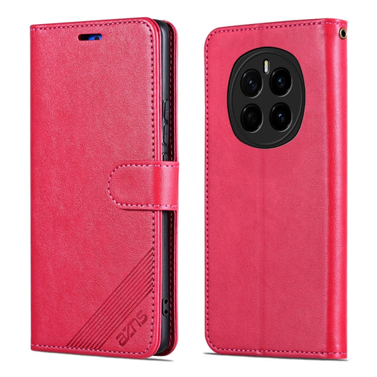 For Honor Magic7 AZNS Sheepskin Texture Flip Leather Phone Case(Red) by AZNS