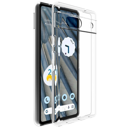 For Google Pixel 7a IMAK UX-10 Series Transparent Shockproof TPU Phone Case(Transparent) by imak