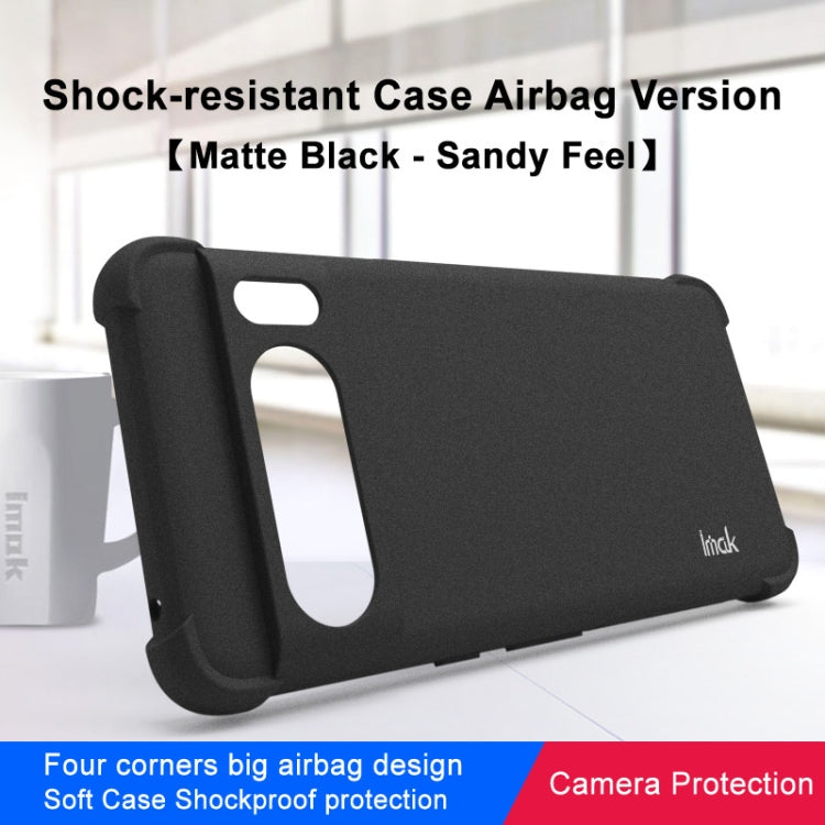 For Google Pixel 8 Pro imak All-inclusive Shockproof Airbag TPU Case(Matte Black) by imak
