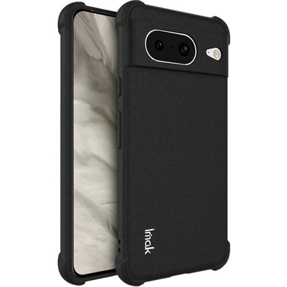 For Google Pixel 8 imak All-inclusive Shockproof Airbag TPU Case(Matte Black) by imak