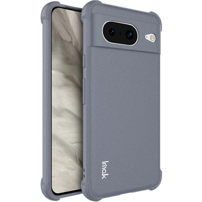 For Google Pixel 8 imak All-inclusive Shockproof Airbag TPU Case(Matte Grey) by imak