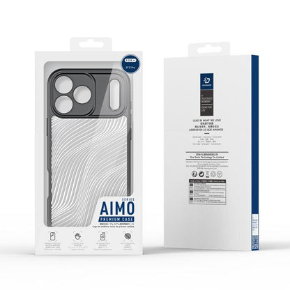 For iPhone 17 Pro DUX DUCIS Aimo Series Frosted Feel Phone Case(Black) by DUX DUCIS