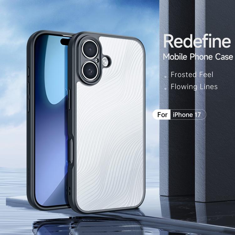 For iPhone 17 DUX DUCIS Aimo Series Frosted Feel Phone Case(Black) by DUX DUCIS