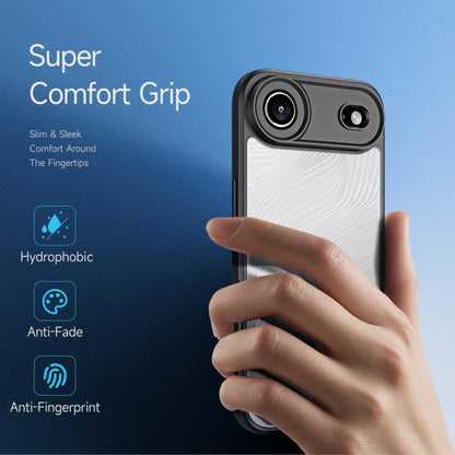 For iPhone Air DUX DUCIS Aimo Series Frosted Feel Phone Case(Black) by DUX DUCIS