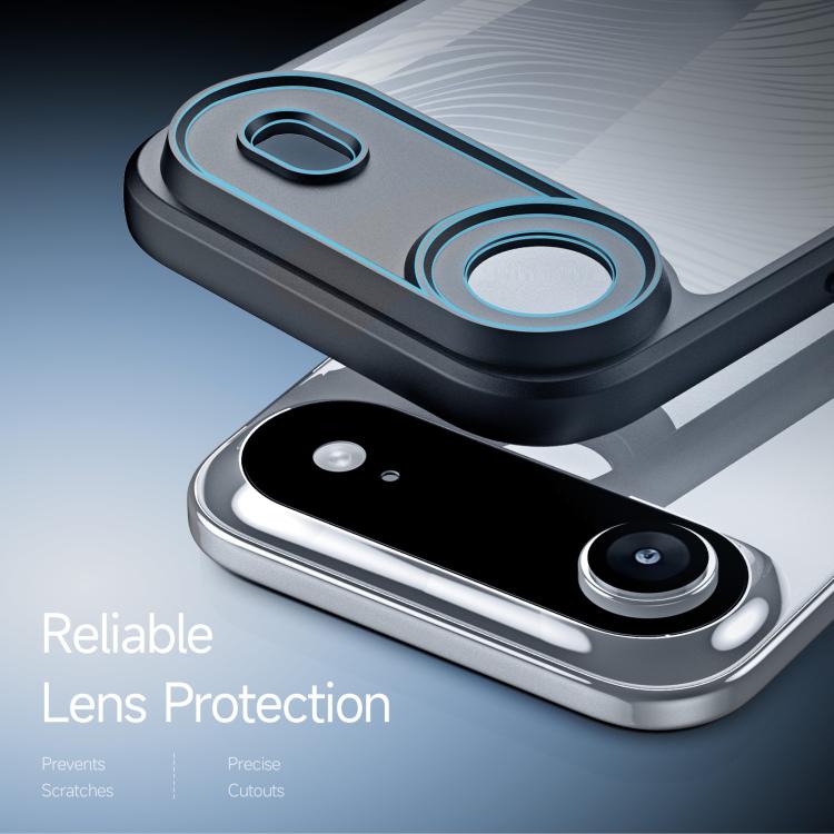 For iPhone Air DUX DUCIS Aimo Series Frosted Feel Phone Case(Black) by DUX DUCIS