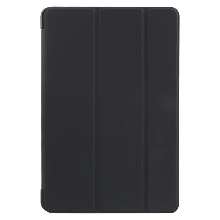For Huawei MatePad 11 2023 GEBEI 3-folding Holder Shockproof Flip Leather Tablet Case(Black) by GEBEI
