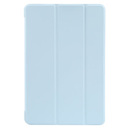For Huawei MatePad 11 2023 GEBEI 3-folding Holder Shockproof Flip Leather Tablet Case(Sky Blue) by GEBEI