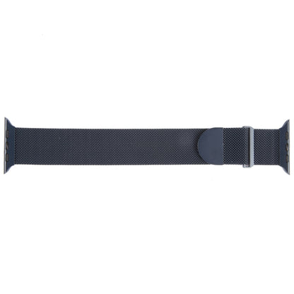 For Apple Watch Ultra 49mm Milanese Metal Magnetic Watch Band(Midnight Blue) by bashfashion