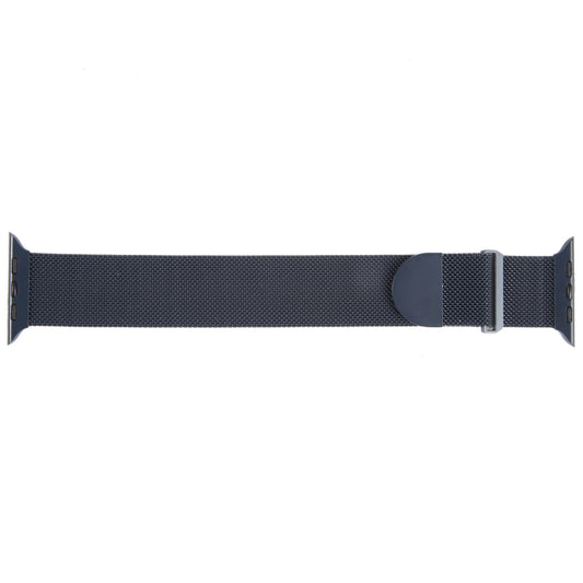 For Apple Watch Ultra 49mm Milanese Metal Magnetic Watch Band(Midnight Blue) by bashfashion