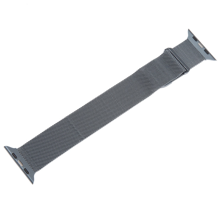 For Apple Watch Ultra 49mm Milanese Metal Magnetic Watch Band(Space Grey) by bashfashion