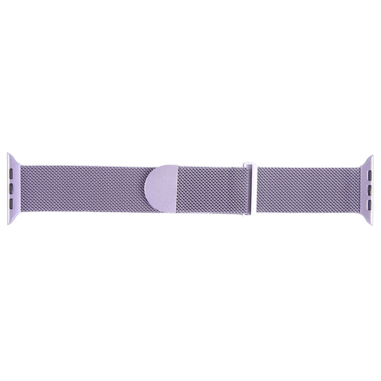 For Apple Watch Ultra 49mm Milanese Metal Magnetic Watch Band(Lavender Purple) by bashfashion