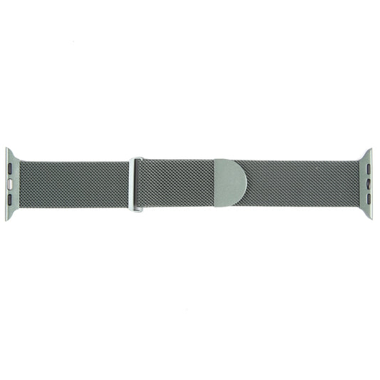 For Apple Watch Ultra 49mm Milanese Metal Magnetic Watch Band(Pine Green) by bashfashion