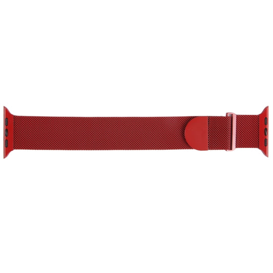 For Apple Watch Ultra 2 49mm Milanese Metal Magnetic Watch Band(Red) by bashfashion