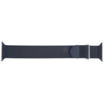 For Apple Watch Ultra 2 49mm Milanese Metal Magnetic Watch Band(Midnight Blue) by bashfashion