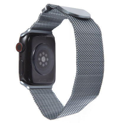 For Apple Watch Ultra 2 49mm Milanese Metal Magnetic Watch Band(Space Grey) by bashfashion