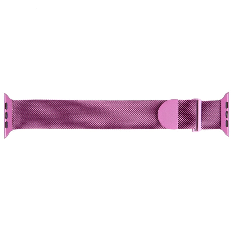 For Apple Watch Ultra 2 49mm Milanese Metal Magnetic Watch Band(Purple) by bashfashion