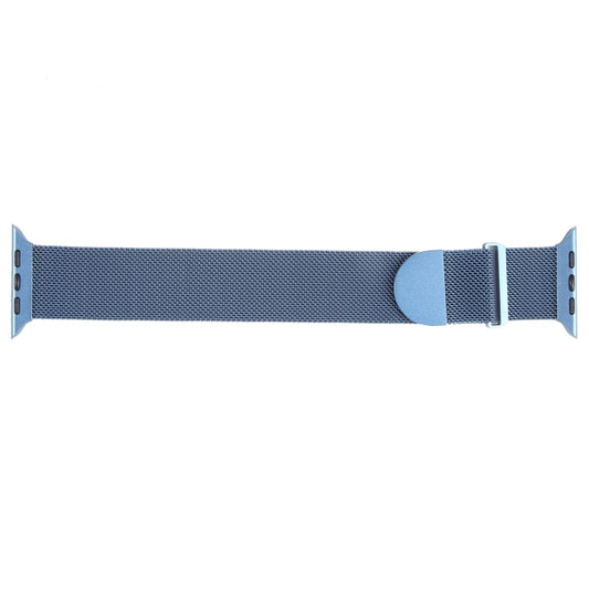 For Apple Watch Ultra 2 49mm Milanese Metal Magnetic Watch Band(Blue) by bashfashion
