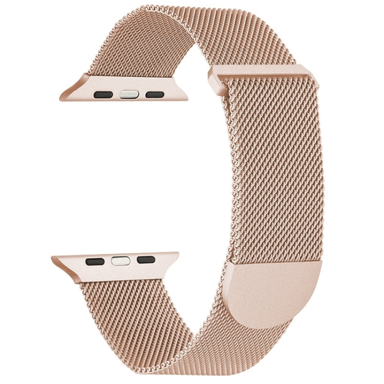 For Apple Watch Ultra 2 49mm Milanese Metal Magnetic Watch Band(Retro Gold) by bashfashion