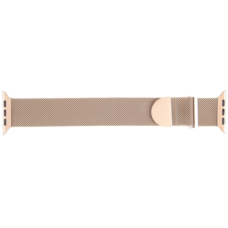 For Apple Watch Ultra 2 49mm Milanese Metal Magnetic Watch Band(Retro Gold) by bashfashion