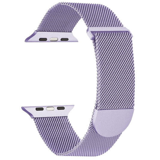For Apple Watch Ultra 2 49mm Milanese Metal Magnetic Watch Band(Lavender Purple) by bashfashion