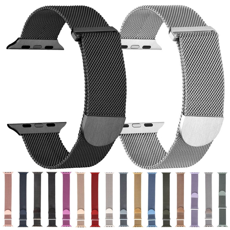 For Apple Watch Ultra 2 49mm Milanese Metal Magnetic Watch Band(Lavender Purple) by bashfashion