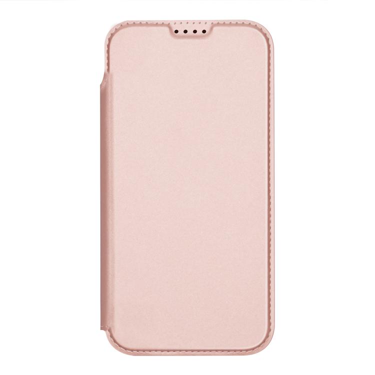 For iPhone 17 Pro DUX DUCIS Skin Pro Series Flip Leather Phone Case(Rose Gold) by DUX DUCIS