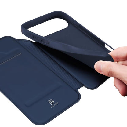 For iPhone Air DUX DUCIS Skin Pro Series Flip Leather Phone Case(Blue) by DUX DUCIS