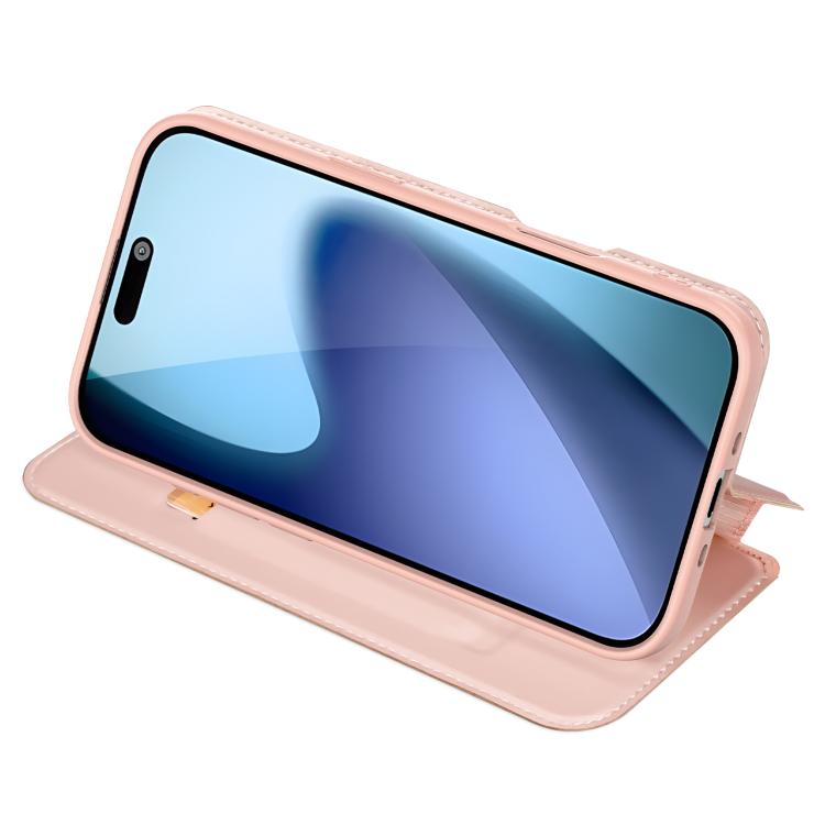 For iPhone Air DUX DUCIS Skin Pro Series Flip Leather Phone Case(Rose Gold) by DUX DUCIS