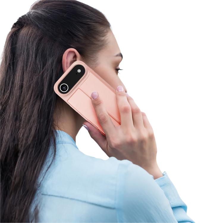 For iPhone Air DUX DUCIS Skin Pro Series Flip Leather Phone Case(Rose Gold) by DUX DUCIS