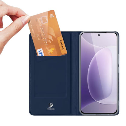 For Honor 300 DUX DUCIS Skin Pro Series Flip Leather Phone Case(Blue) by DUX DUCIS