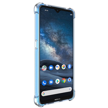 For Nokia 5.3 IMAK Full Coverage Shockproof TPU Protective Case(Transparent) by imak