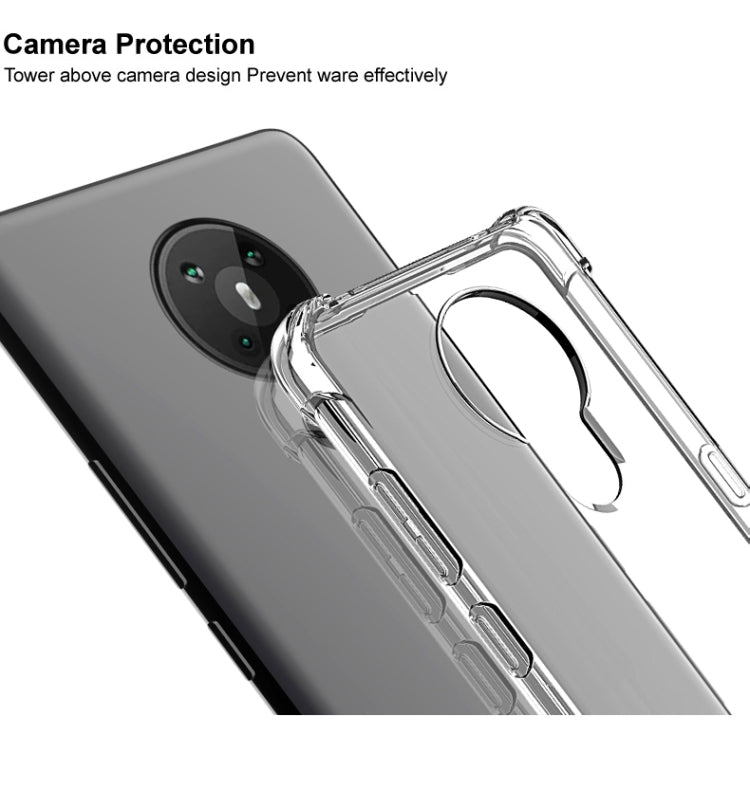For Nokia 5.3 IMAK Full Coverage Shockproof TPU Protective Case(Transparent) by imak