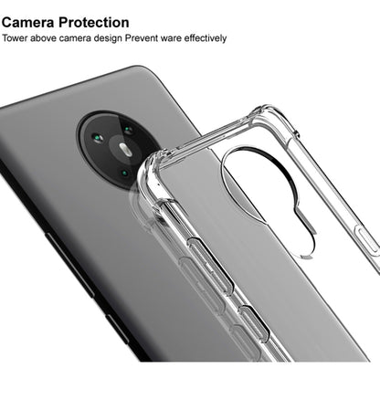For Nokia 5.3 IMAK Full Coverage Shockproof TPU Protective Case(Transparent) by imak