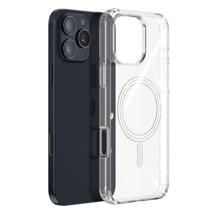 For iPhone 16 Pro Max DUX DUCIS Clin Mag Series Magsafe TPU Phone Case(Transparent) by DUX DUCIS