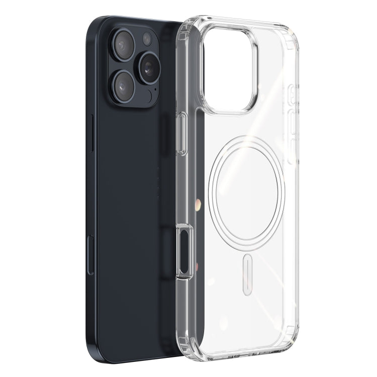 For iPhone 16 Pro DUX DUCIS Clin Mag Series Magsafe TPU Phone Case(Transparent) by DUX DUCIS