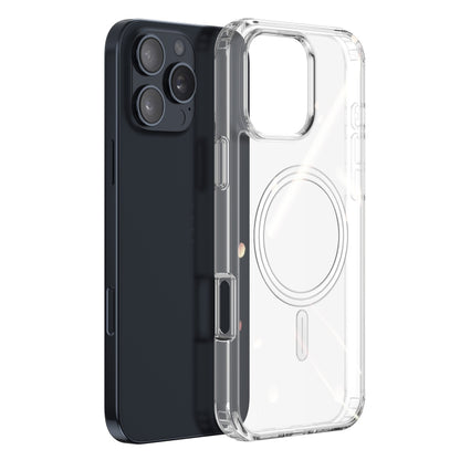 For iPhone 16 Pro DUX DUCIS Clin Mag Series Magsafe TPU Phone Case(Transparent) by DUX DUCIS