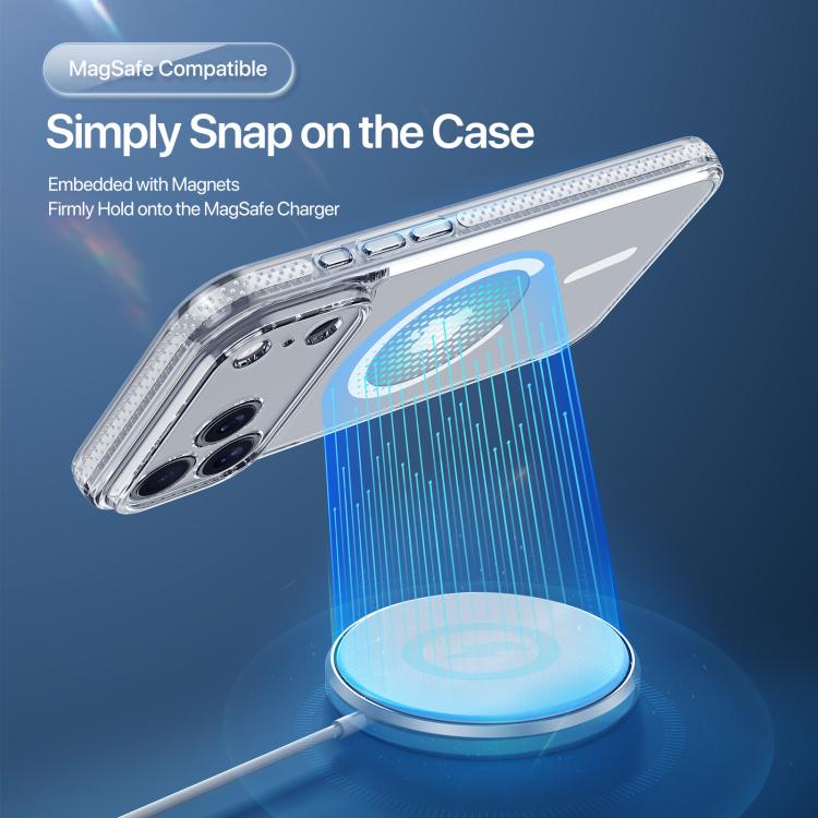 For iPhone 17 Pro Max DUX DUCIS Clin Mag Series Magsafe TPU Phone Case(Transparent) by DUX DUCIS