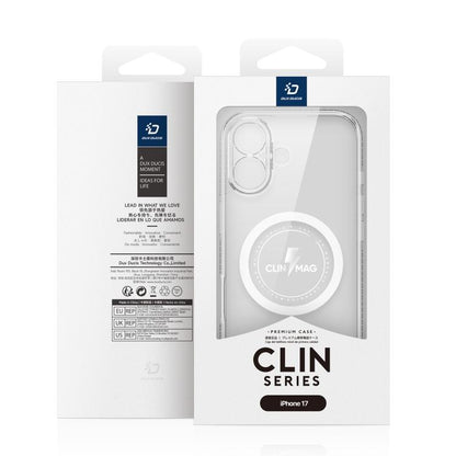 For iPhone 17 DUX DUCIS Clin Mag Series Magsafe TPU Phone Case(Transparent) by DUX DUCIS