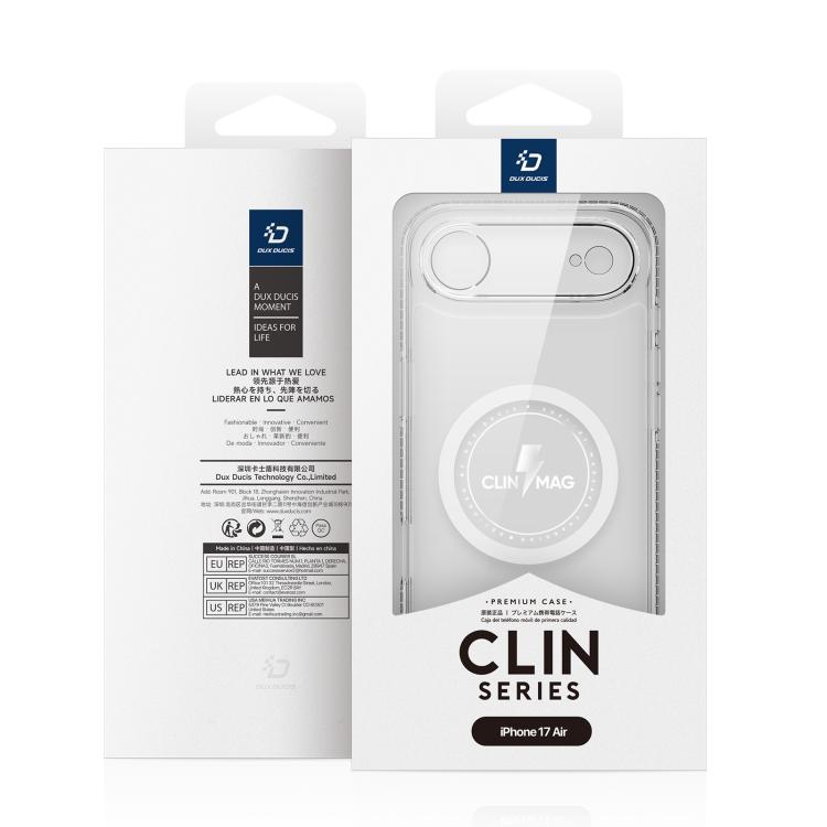 For iPhone Air DUX DUCIS Clin Mag Series Magsafe TPU Phone Case(Transparent) by DUX DUCIS
