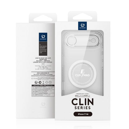For iPhone Air DUX DUCIS Clin Mag Series Magsafe TPU Phone Case(Transparent) by DUX DUCIS